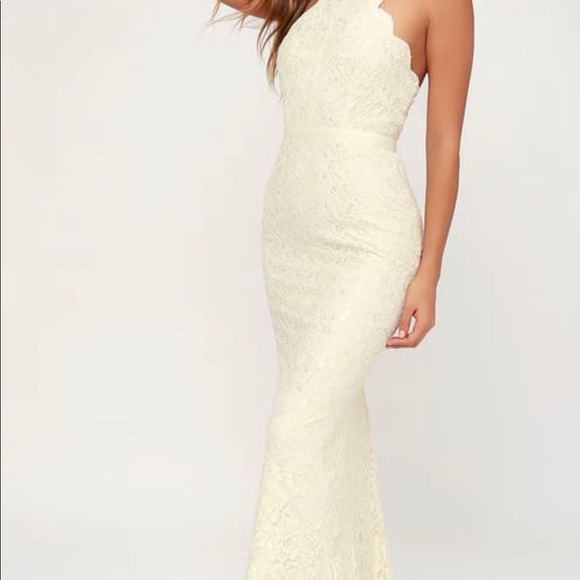 Sale!! Limited Time Only ‼️ZENITH CREAM LACE MAXI DRESS - Picture 2 of 7